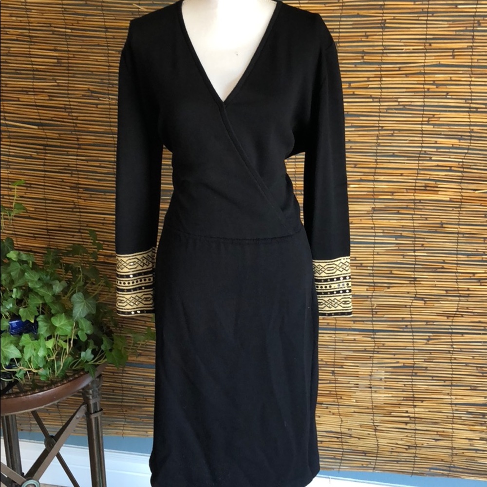 St. John evening knit dress